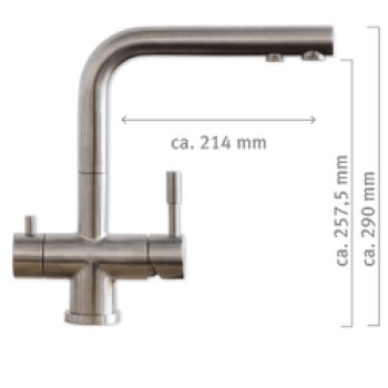 Carbonit Vario-HP kitchen filter (Variante C)