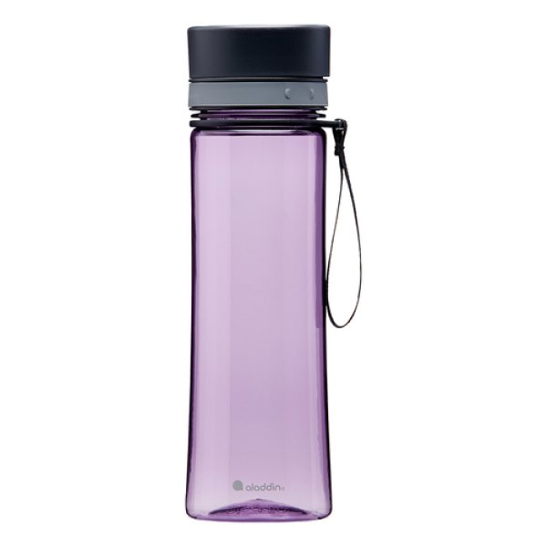 Trinkflasche AVEO 0,6L Violet Purple aus hochwertigem Tritan, Deckel aus PP (Polypropylen), Dichtungen aus Silikon