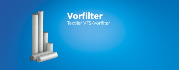 Carbonit Vorfilter Einsatz VFS Textil