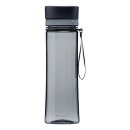 Trinkflasche AVEO 0,6L Concrete Grey aus hochwertigem Tritan, Deckel aus PP (Polypropylen), Dichtungen aus Silikon